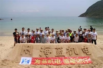 陽春四月，海藍(lán)三門島狂歡之旅
