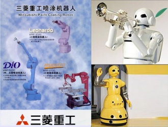 三菱噴涂機器人春節(jié)不打烊，海藍機電道一聲：新春快樂！