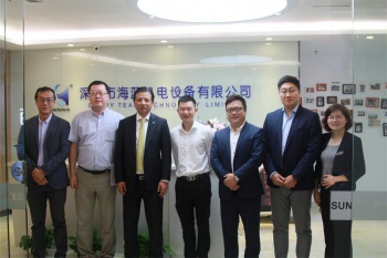 熱烈歡迎三菱電機(jī)自動(dòng)化蒞臨海藍(lán)機(jī)電參觀指導(dǎo)工作！