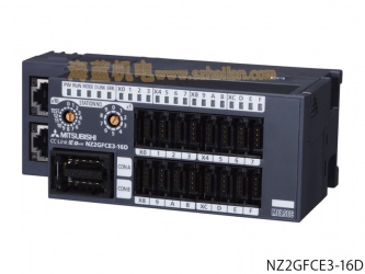 NZ2GFCE3-16DE|16點(diǎn) DC24V（源型）輸入，遠(yuǎn)程模塊、e-CON連接器、3線式